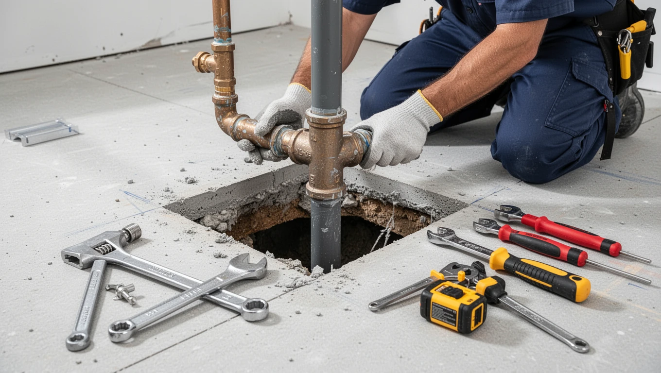 Slab Leak Repair